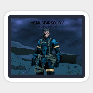 Big Boss Ground Zeroes Sticker